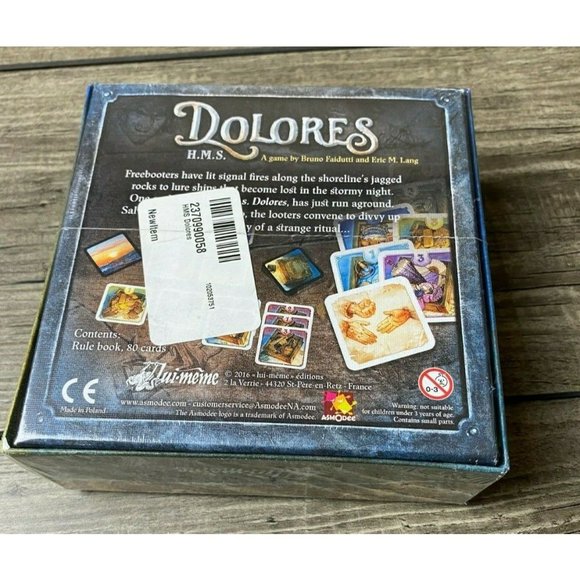 ASMODEE Games HMS Dolores Board Game 2 - 4 Players Ages 10+ NEW Factory Sealed - Picture 3 of 5